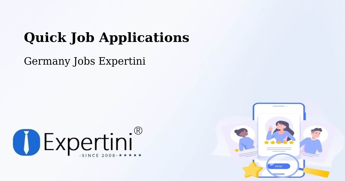 Quick Job Applications - Germany Jobs Expertini